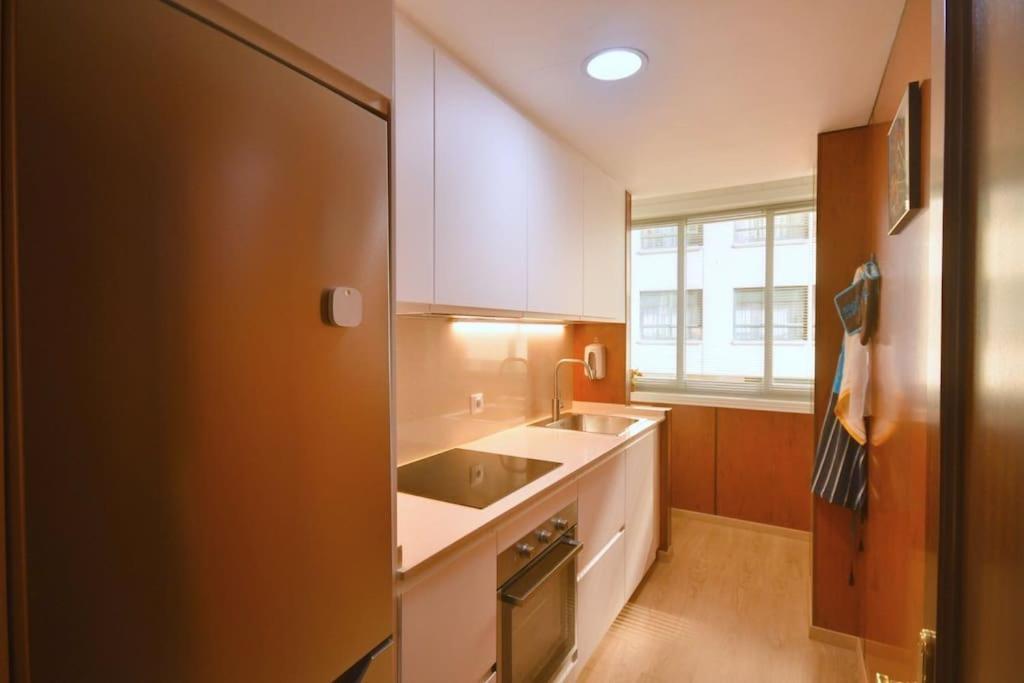 Apartamento Apt 40 M2 Air Conditioning Abitacion-Salon-Cocina-Bano Radiant Heating Vigo Exterior foto