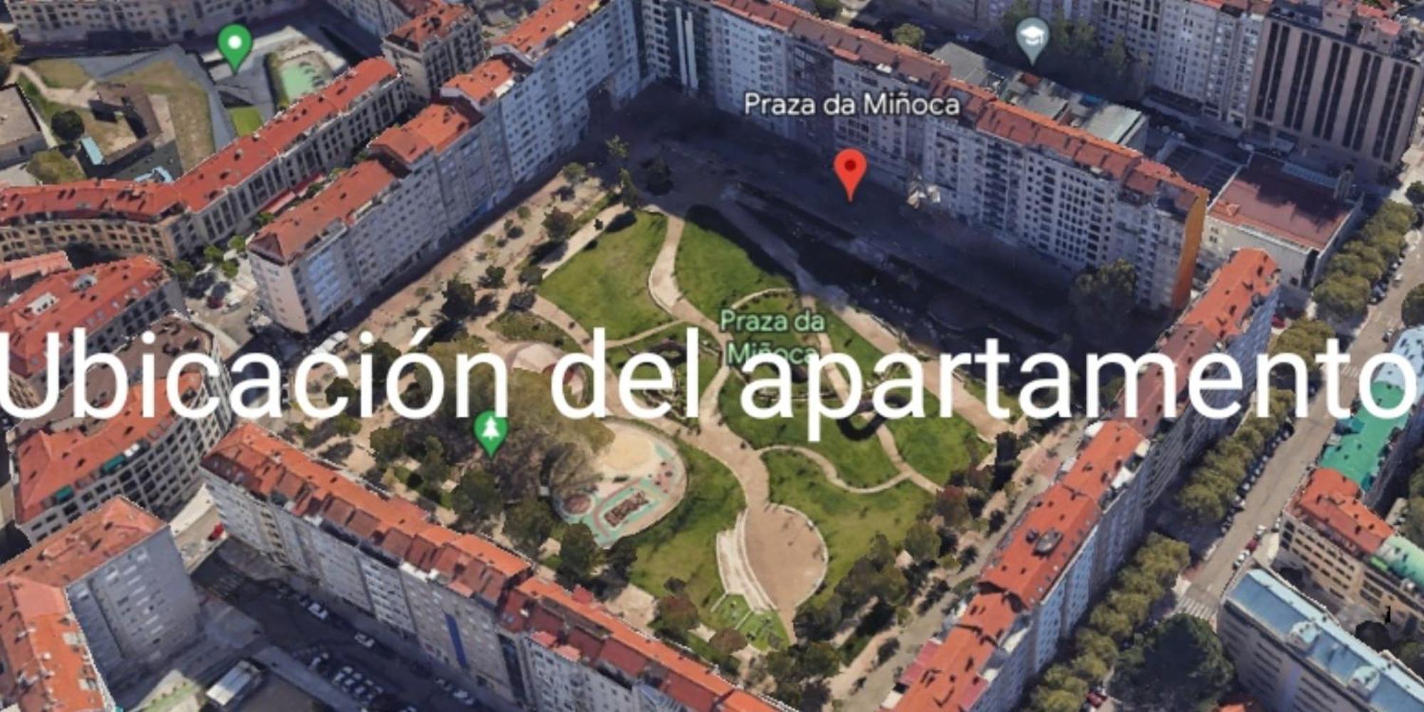 Apartamento Apt 40 M2 Air Conditioning Abitacion-Salon-Cocina-Bano Radiant Heating Vigo Exterior foto